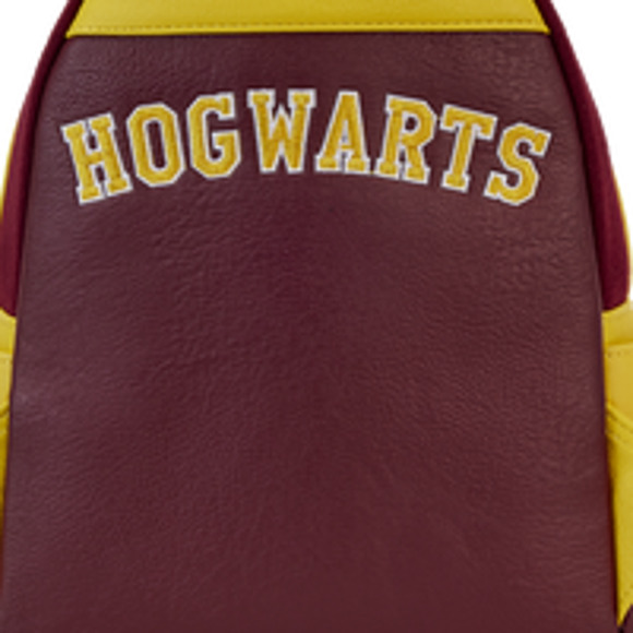 Harry Potter Hogwarts Crest Varsity Jacket Mini Backpack - Picture 3 of 9